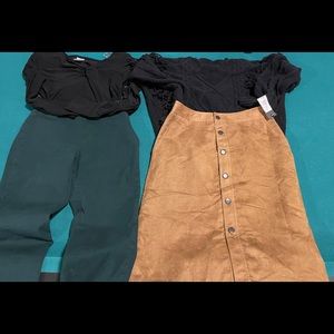 Bundle Skirt Set and Pants Set